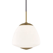 Mitzi - H288701L-AGB - One Light Pendant - Jane - Aged Brass