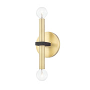 Mitzi - H296102-AGB/BK - Two Light Wall Sconce - Colette - Aged Brass/Black