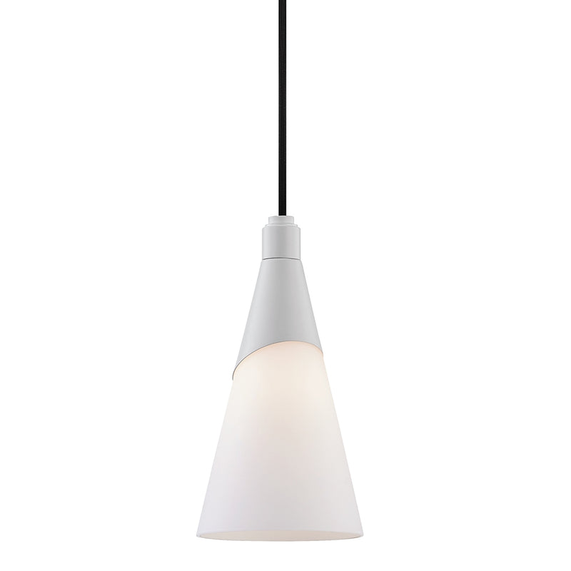 Mitzi - H312701-WH - One Light Pendant - Parker - White