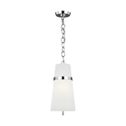 Visual Comfort Studio - AP1161PN - One Light Pendant - Cordtlandt - Polished Nickel