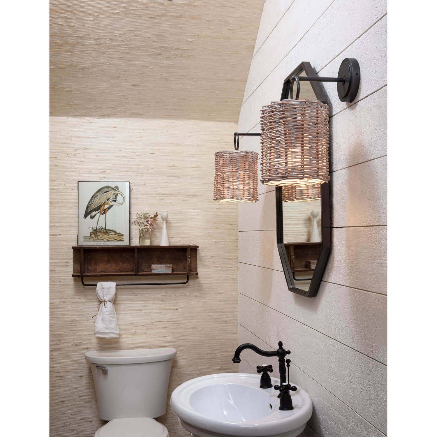 Regina Andrew - 15-1102ORB - One Light Wall Sconce - Nantucket - Oil Rubbed Bronze