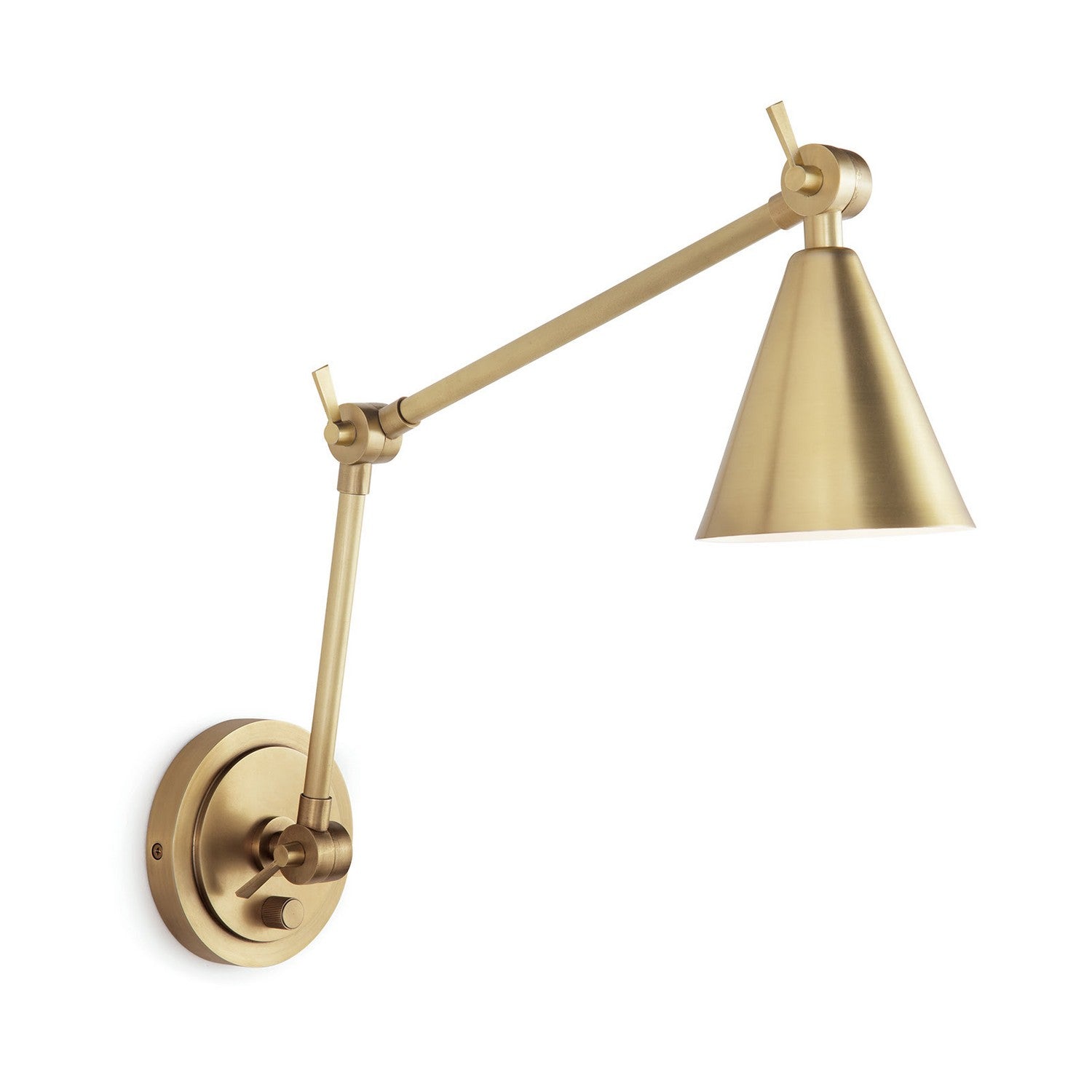 Regina Andrew - 15-1115NB - LED Wall Sconce - Sal - Natural Brass