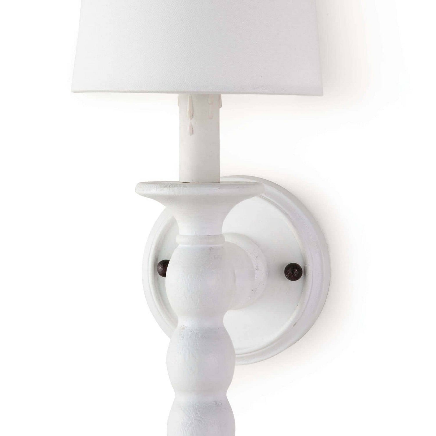 Regina Andrew - 15-1117WT - One Light Wall Sconce - Perennial - White