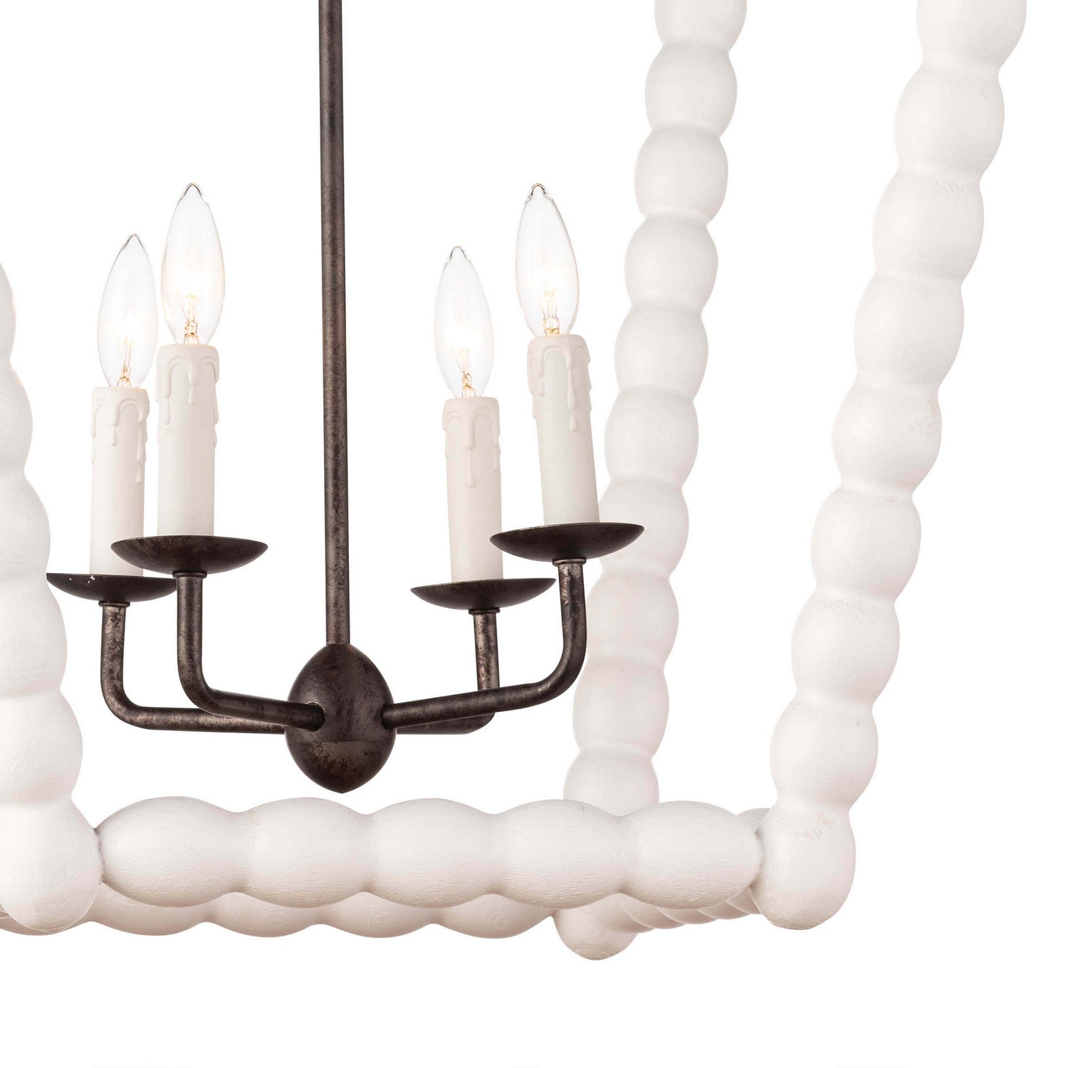 Regina Andrew - 16-1254WT - Four Light Lantern - Perennial - White