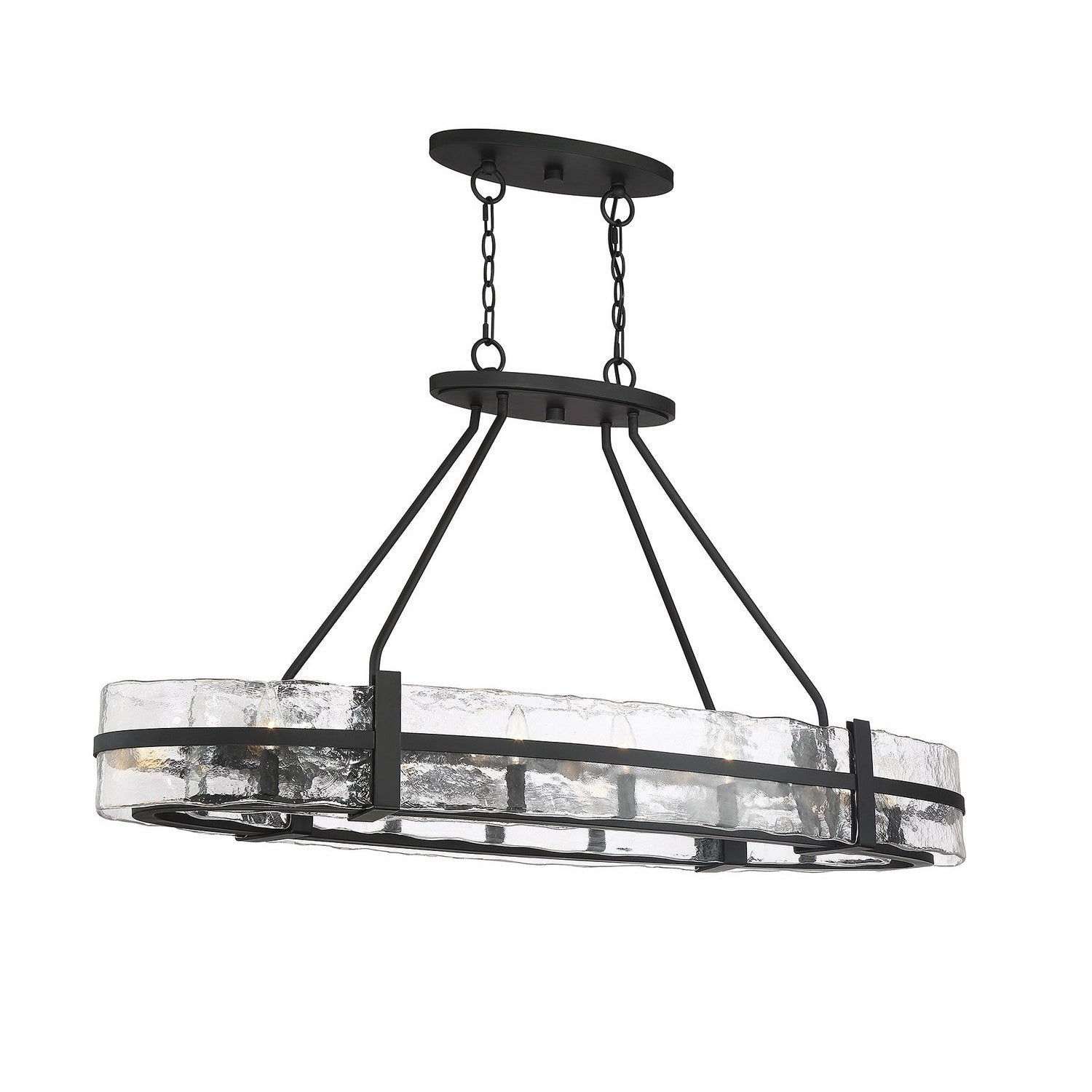 Savoy House - 1-1852-10-89 - Ten Light Chandelier - Hudson - Matte Black