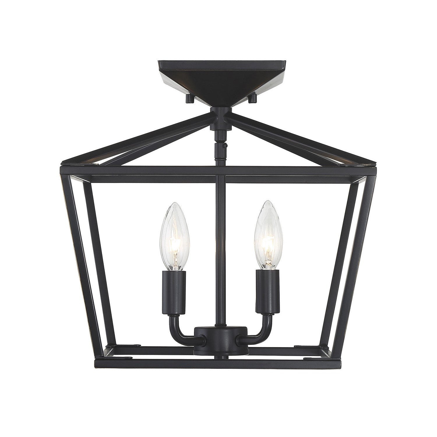 Savoy House - 6-328-4-44 - Four Light Semi-Flush Mount - Townsend - Classic Bronze
