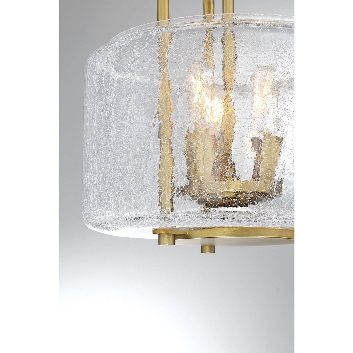 Savoy House - 6-7790-3-322 - Three Light Semi-Flush Mount - Avalon - Warm Brass