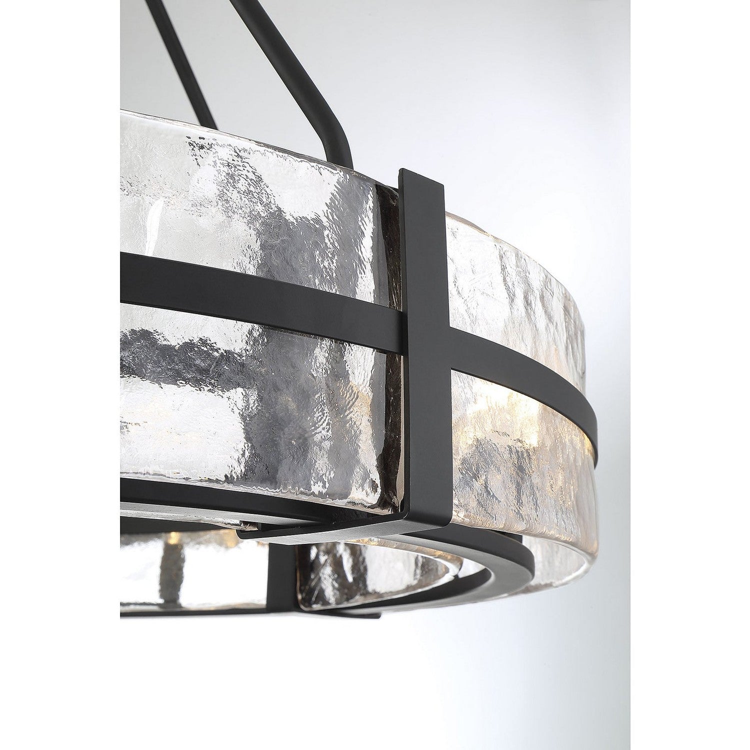 Savoy House - 7-1851-12-89 - 12 Light Pendant - Hudson - Matte Black