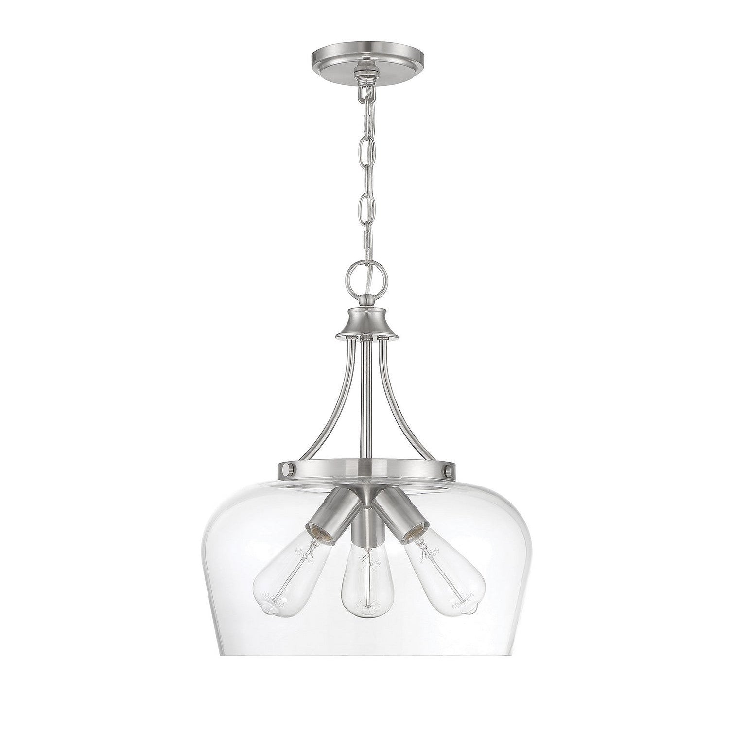 Savoy House - 7-4034-3-SN - Three Light Pendant - Octave - Satin Nickel