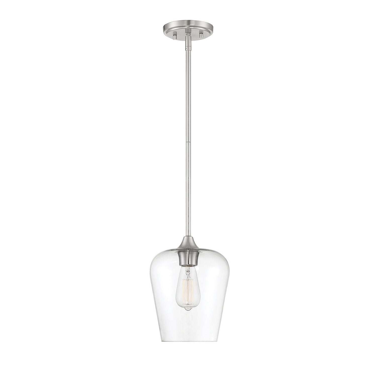 Savoy House - 7-4036-1-SN - One Light Mini Pendant - Octave - Satin Nickel