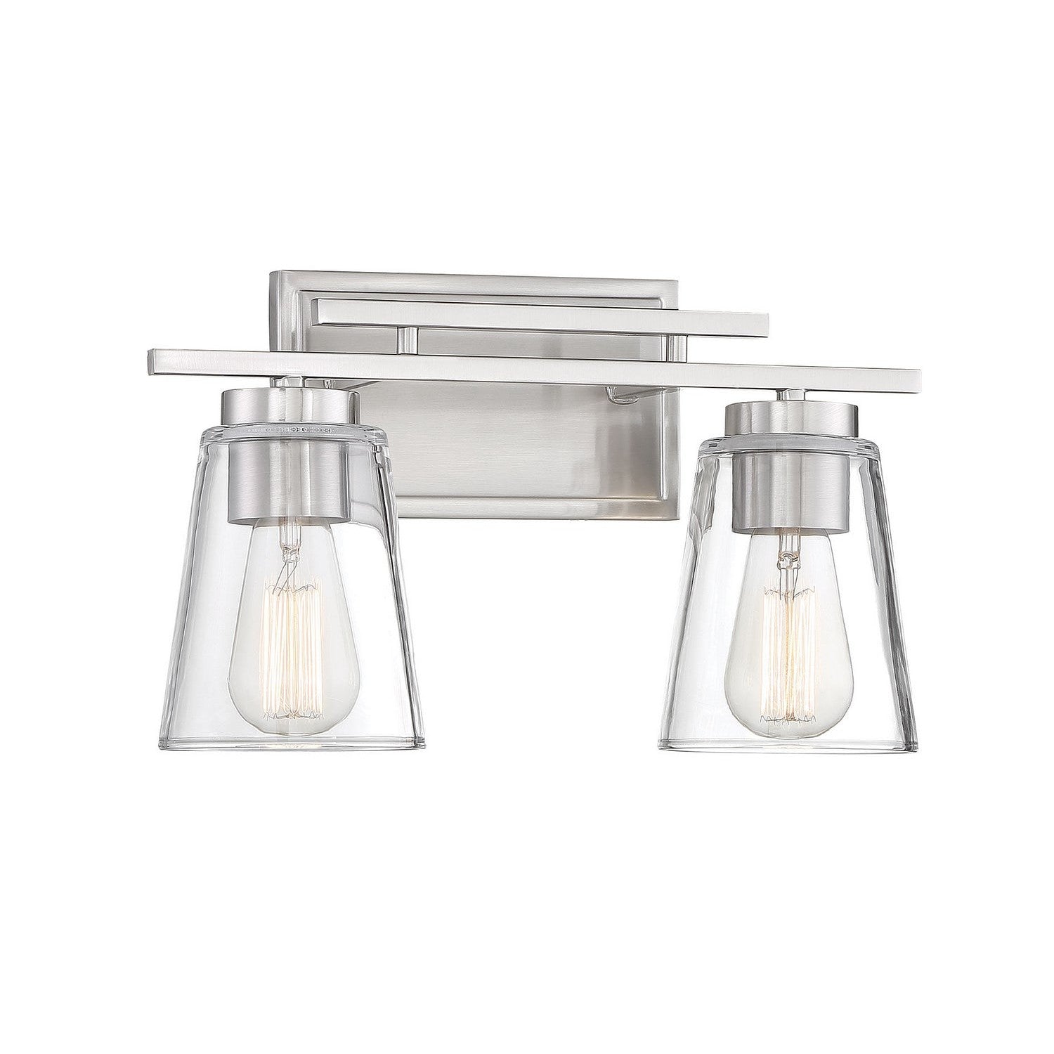 Savoy House - 8-1020-2-SN - Two Light Bath Bar - Calhoun - Satin Nickel