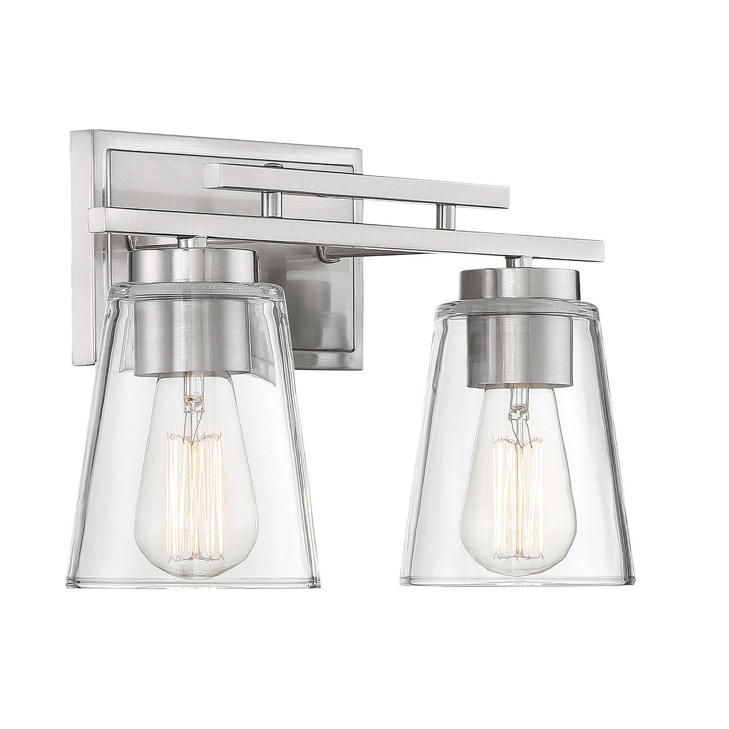 Savoy House - 8-1020-2-SN - Two Light Bath Bar - Calhoun - Satin Nickel