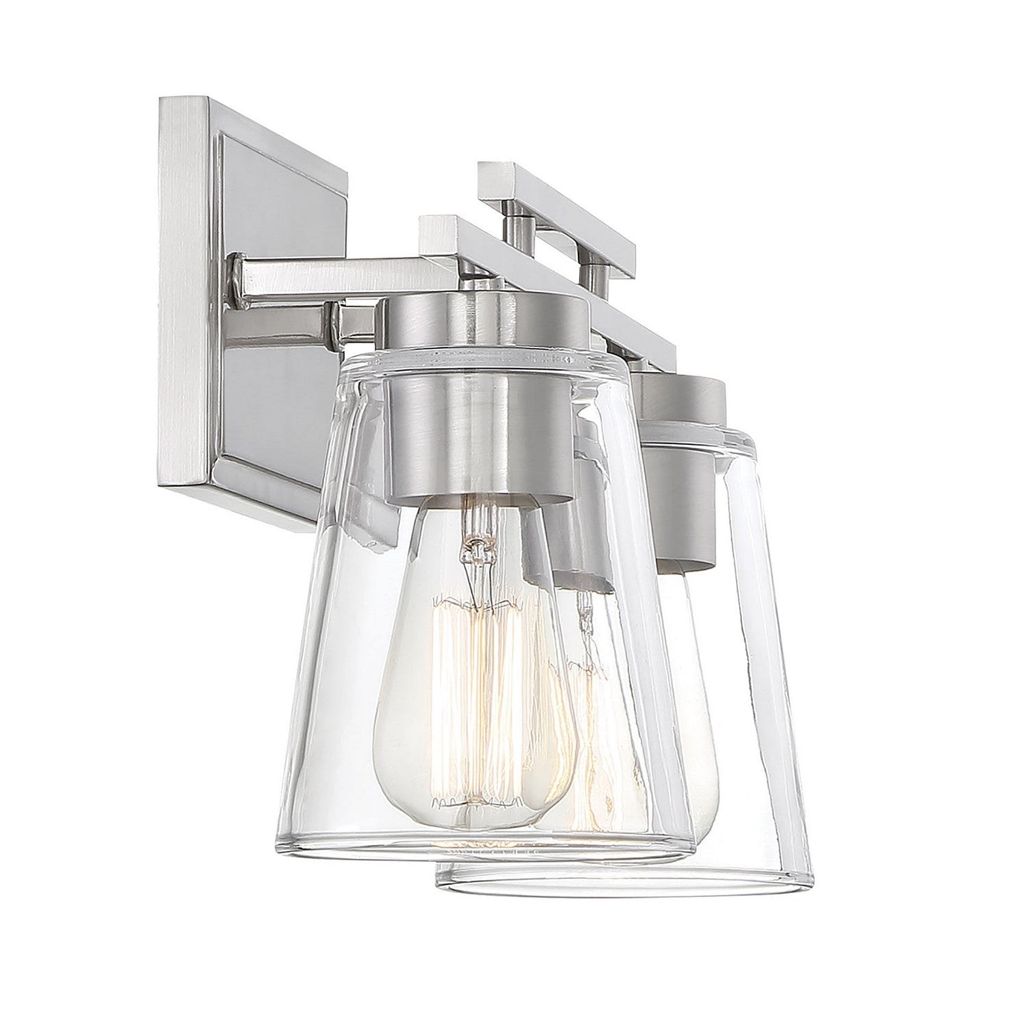 Savoy House - 8-1020-2-SN - Two Light Bath Bar - Calhoun - Satin Nickel