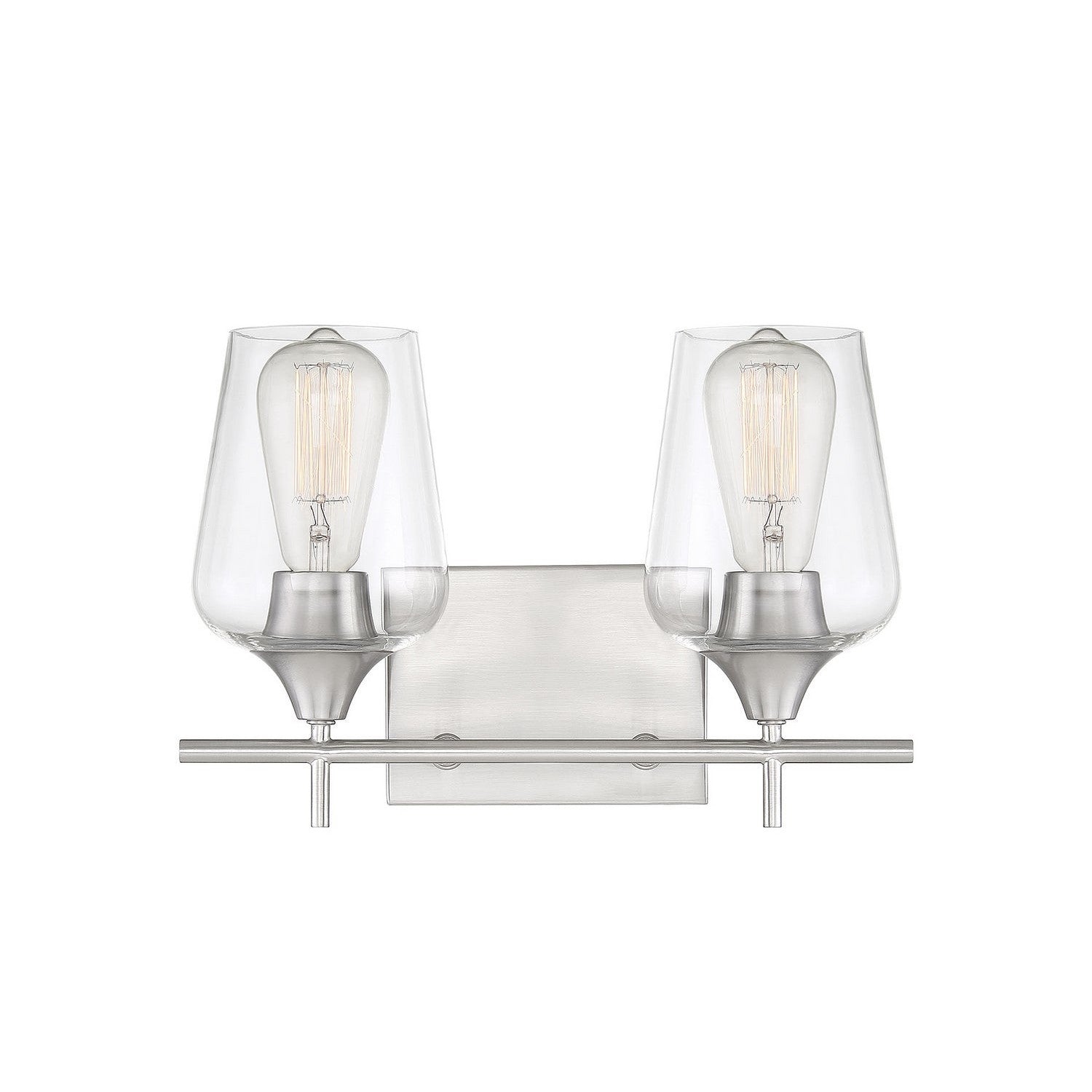Savoy House - 8-4030-2-SN - Two Light Bath Bar - Octave - Satin Nickel