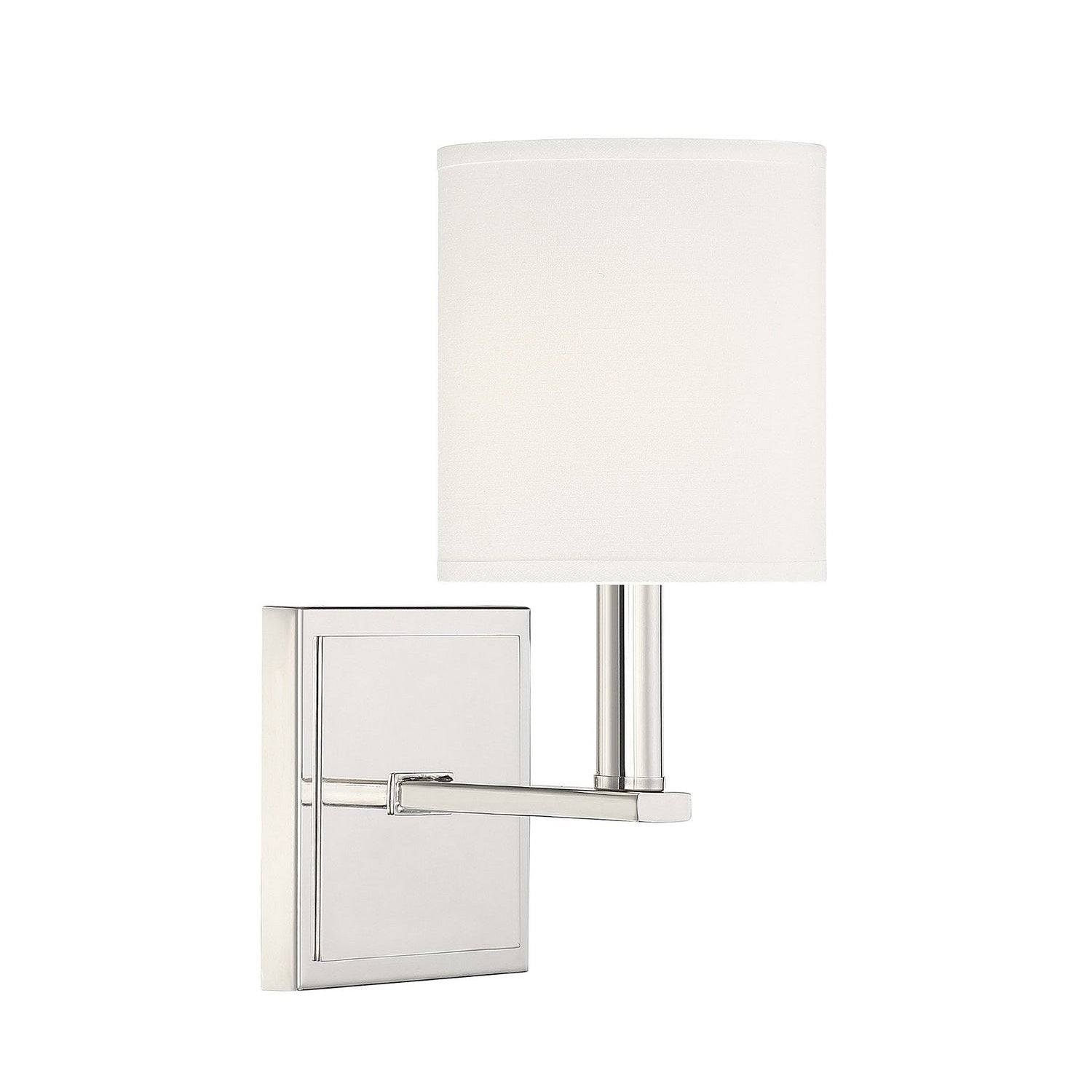 Savoy House - 9-1200-1-109 - One Light Wall Sconce - Waverly - Polished Nickel