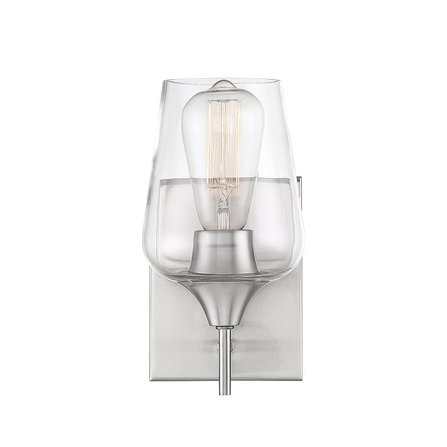 Savoy House - 9-4030-1-SN - One Light Wall Sconce - Octave - Satin Nickel