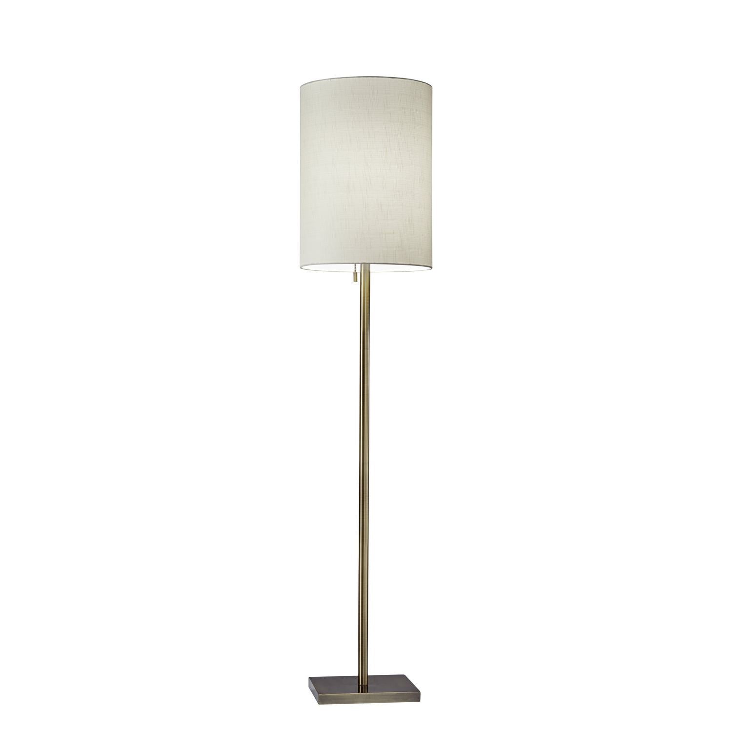 Adesso Home - 1547-21 - Floor Lamp - Liam - Anitque Brass