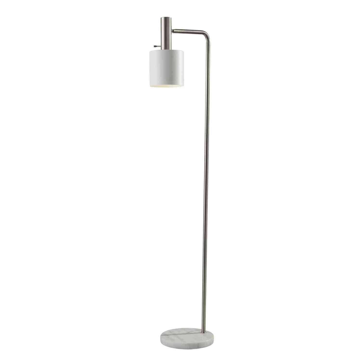 Adesso Home - 3159-02 - Floor Lamp - Emmett - White Marble