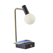 Adesso Home - 3214-01 - Desk Lamp - Windsor - Matte Black