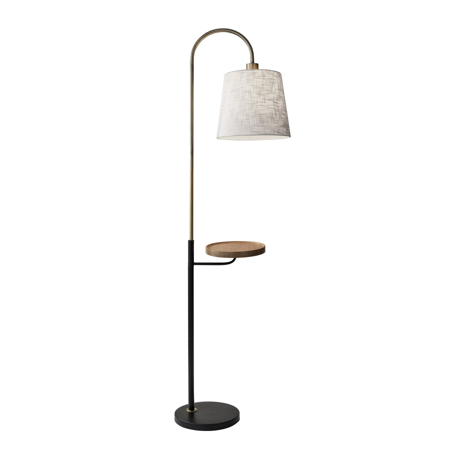 Adesso Home - 3408-21 - Floor Lamp - Jeffrey - Black
