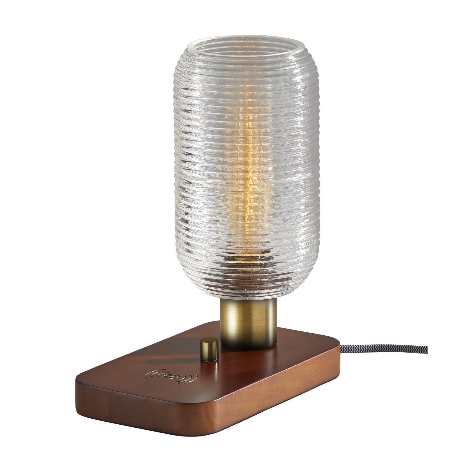 Adesso Home - 3419-21 - Table Lamp - Isaac - Walnut Wood