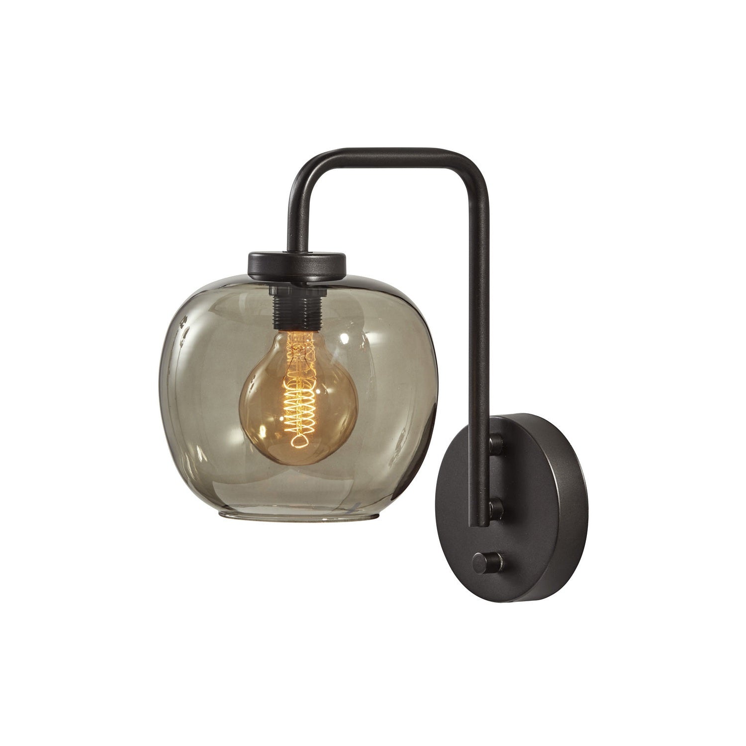 Adesso Home - 3434-01 - Wall Lamp - Ashton - Matte Black