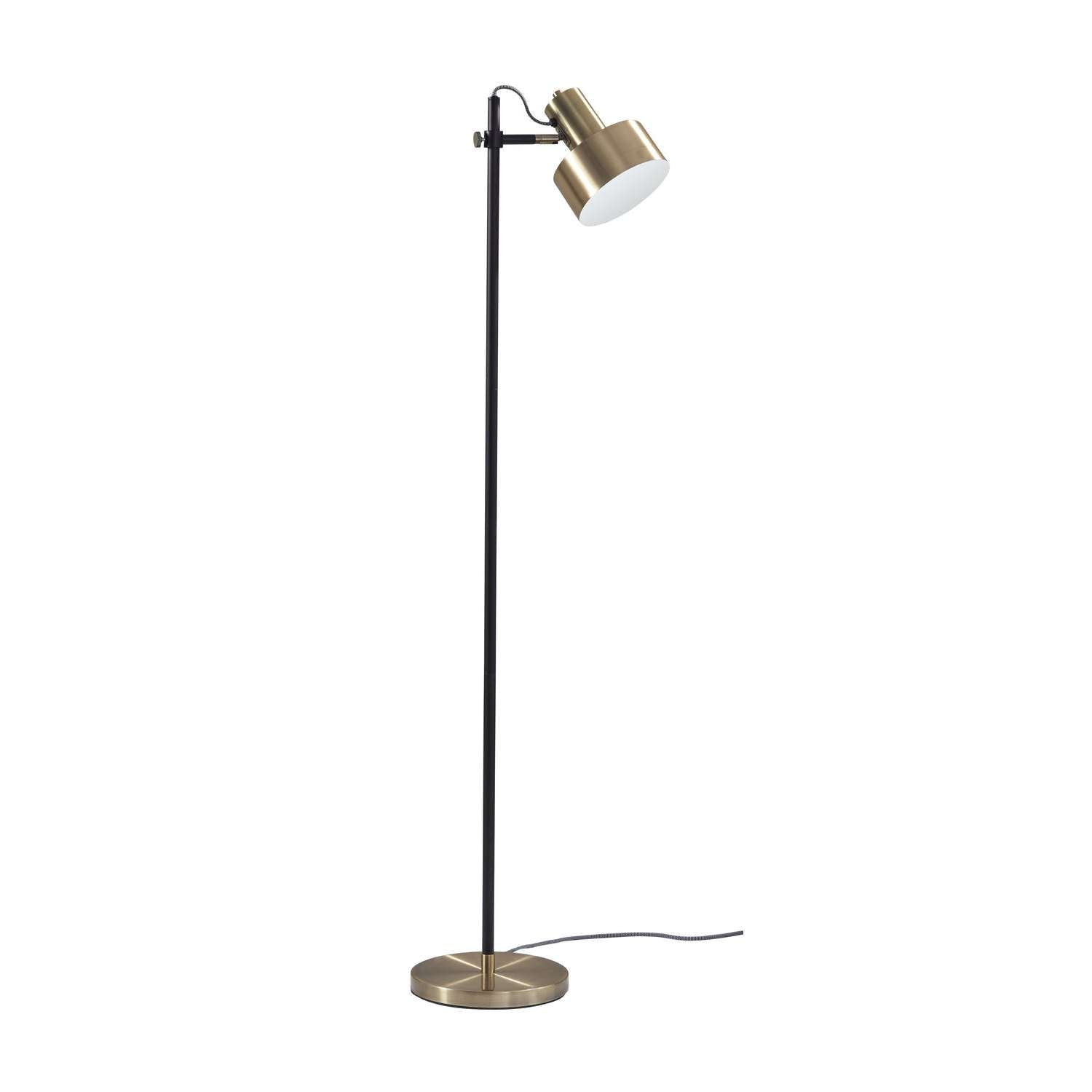 Adesso Home - 3587-01 - Floor Lamp - Clayton - Antique Brass