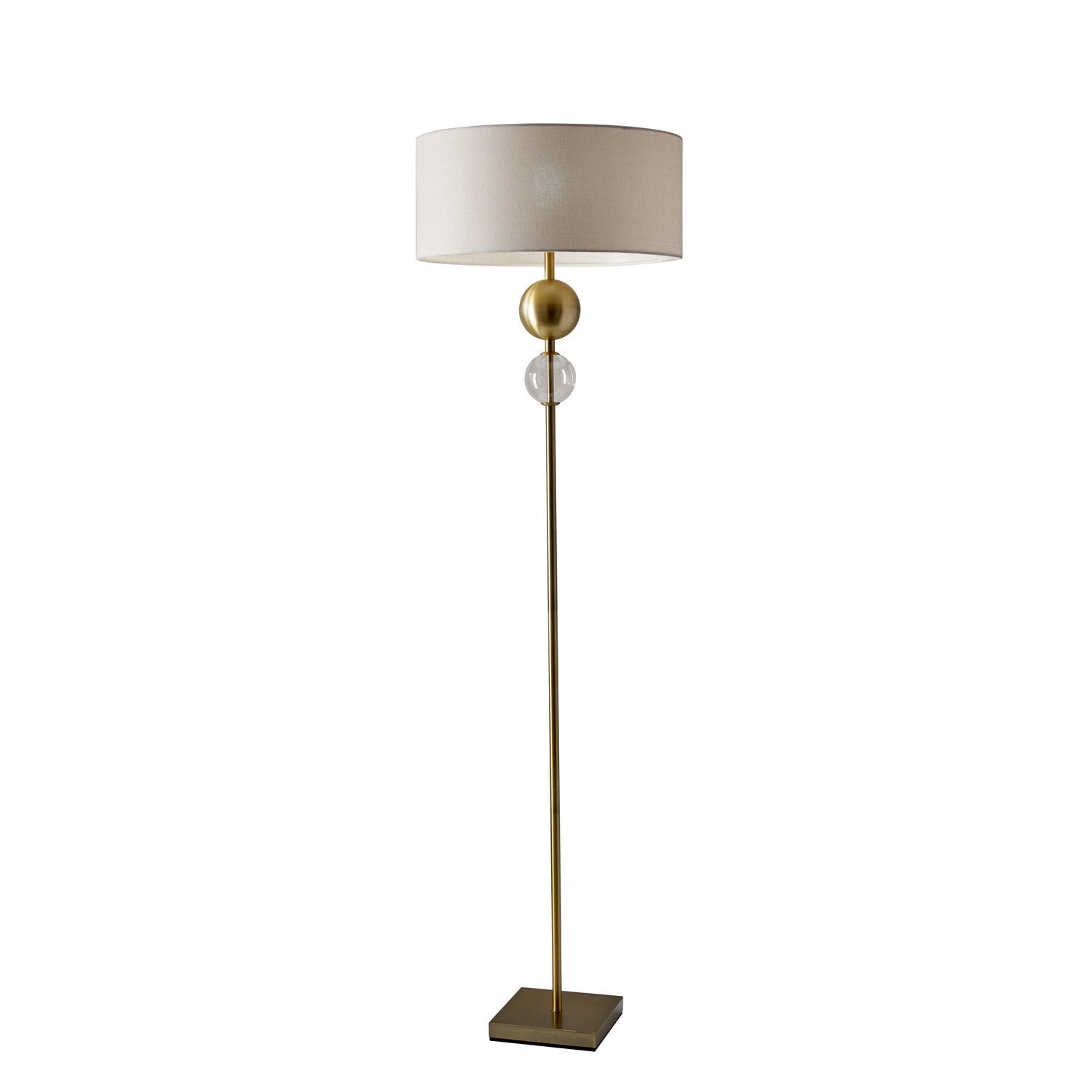 Adesso Home - 4187-21 - Floor Lamp - Chloe - Antique Brass