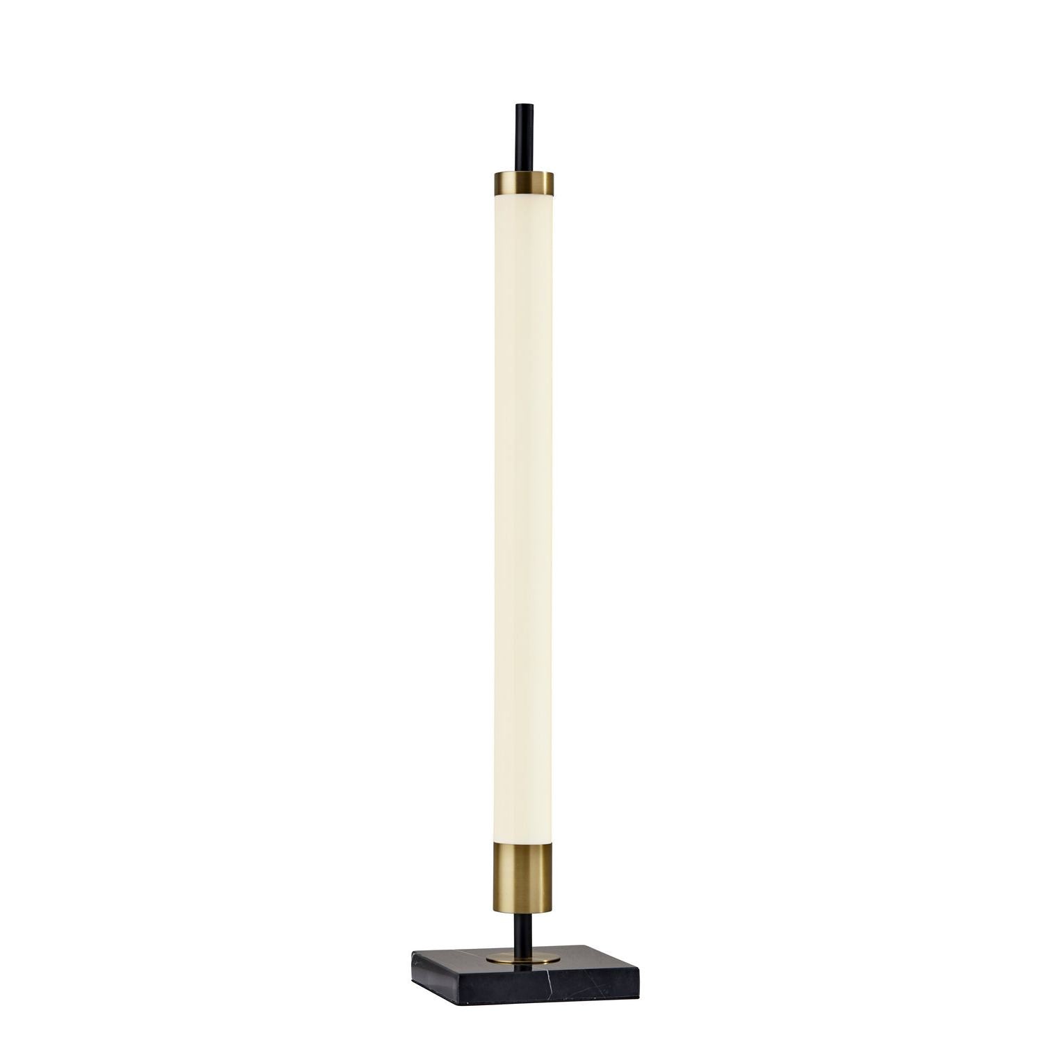 Adesso Home - 4190-01 - LED Table Lamp - Piper - Black Marble
