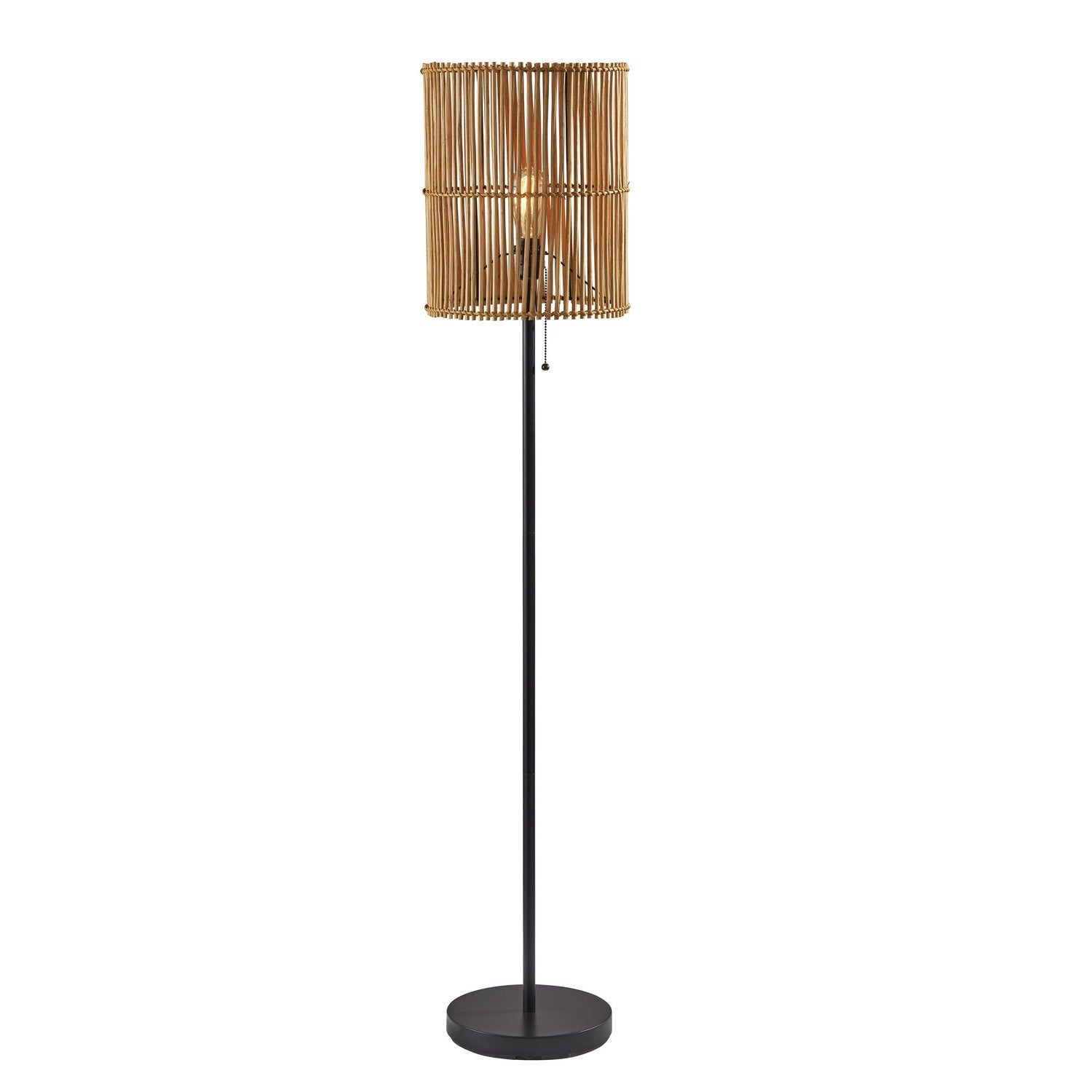 Adesso Home - 4198-12 - Floor Lamp - Cabana - Dark Bronze Painted
