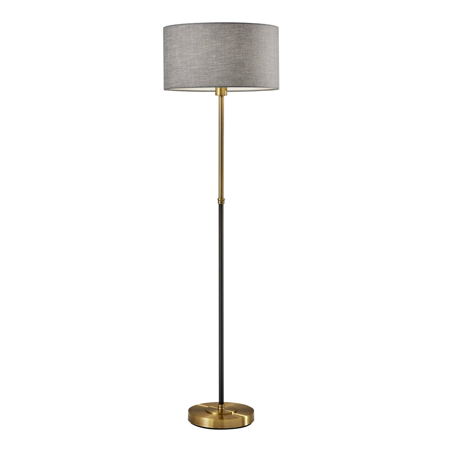 Adesso Home - 4207-21 - Floor Lamp - Bergen - Antique Brass