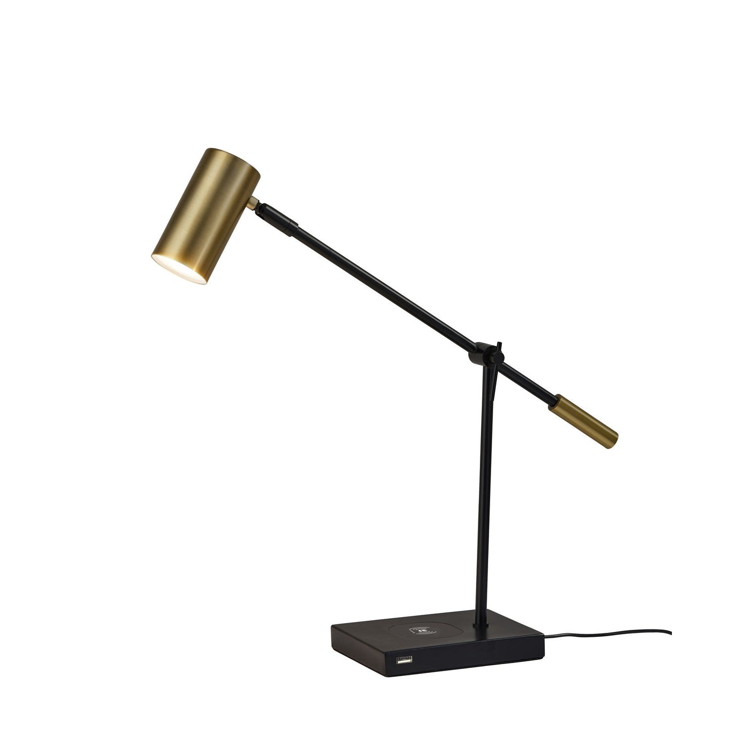 Adesso Home - 4217-01 - LED Desk Lamp - Collette - Black
