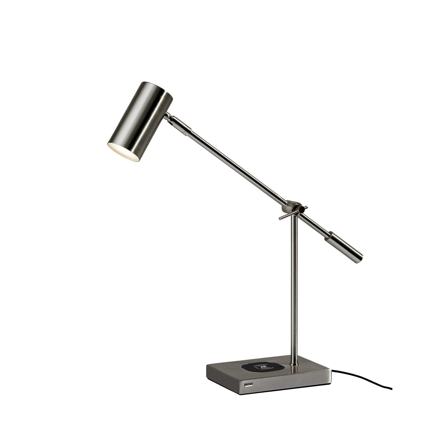 Adesso Home - 4217-22 - LED Desk Lamp - Collette - Brushed Steel
