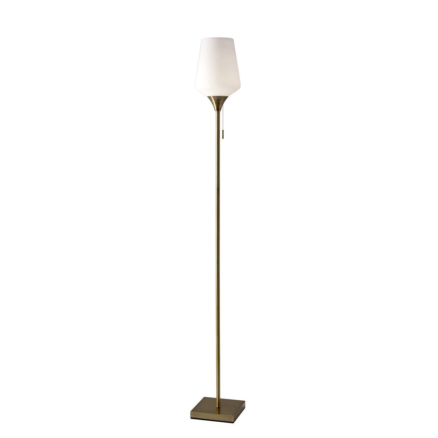Adesso Home - 4266-21 - Floor Lamp - Roxy - Antique Brass