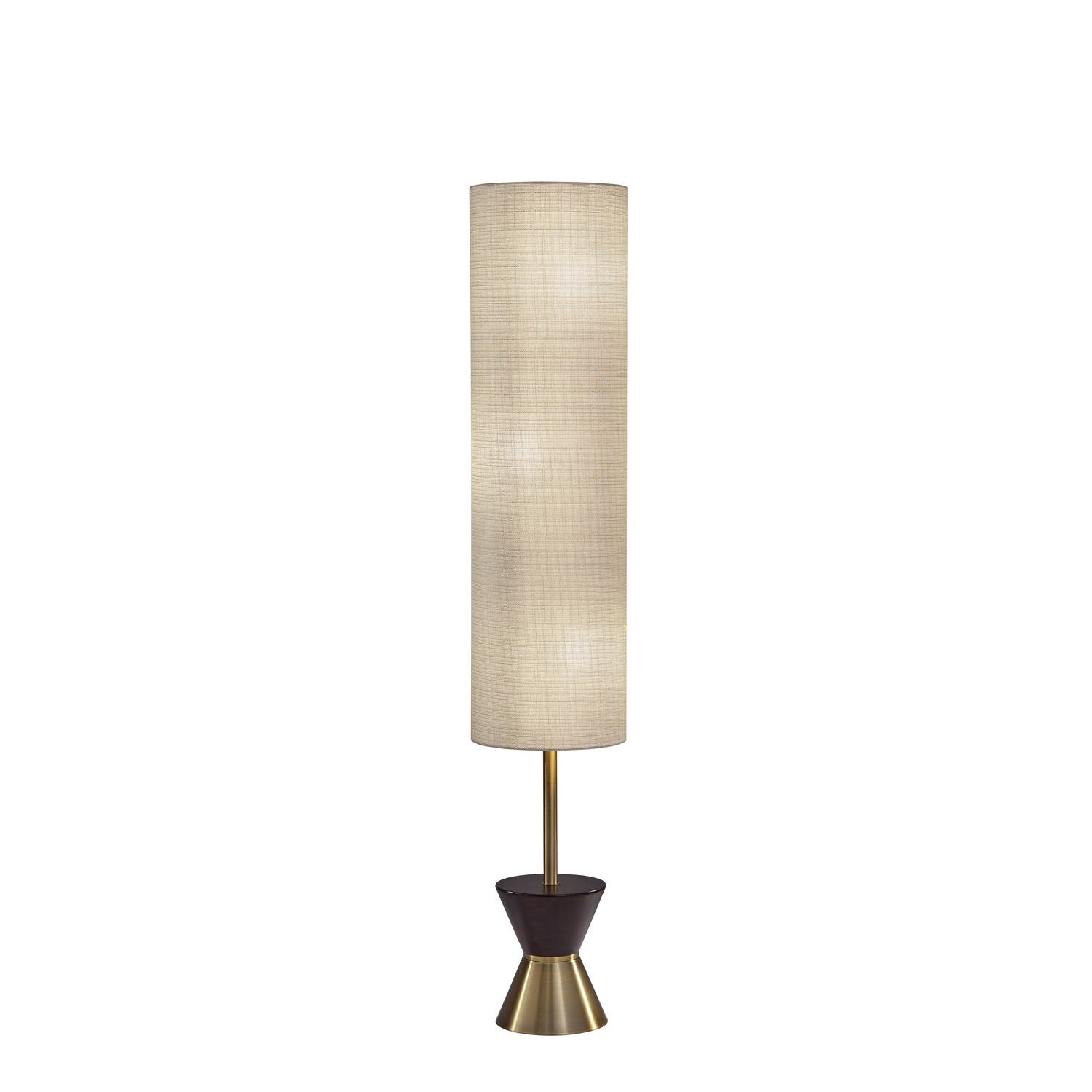 Adesso Home - 4269-21 - Three Light Floor Lamp - Carmen - Antique Brass
