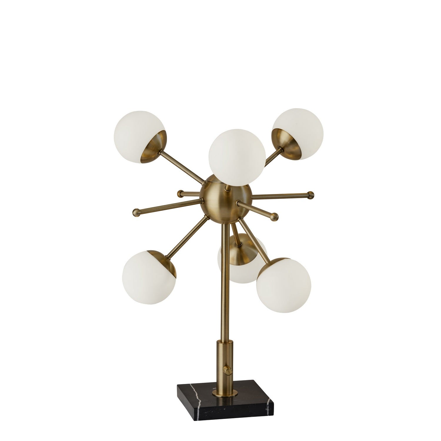 Adesso Home - 4270-21 - LED Table Lamp - Doppler - Black Marble