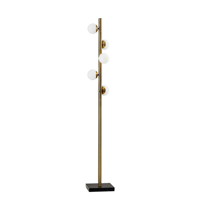 Adesso Home - 4272-21 - LED Tree Lamp - Doppler - Black Marble