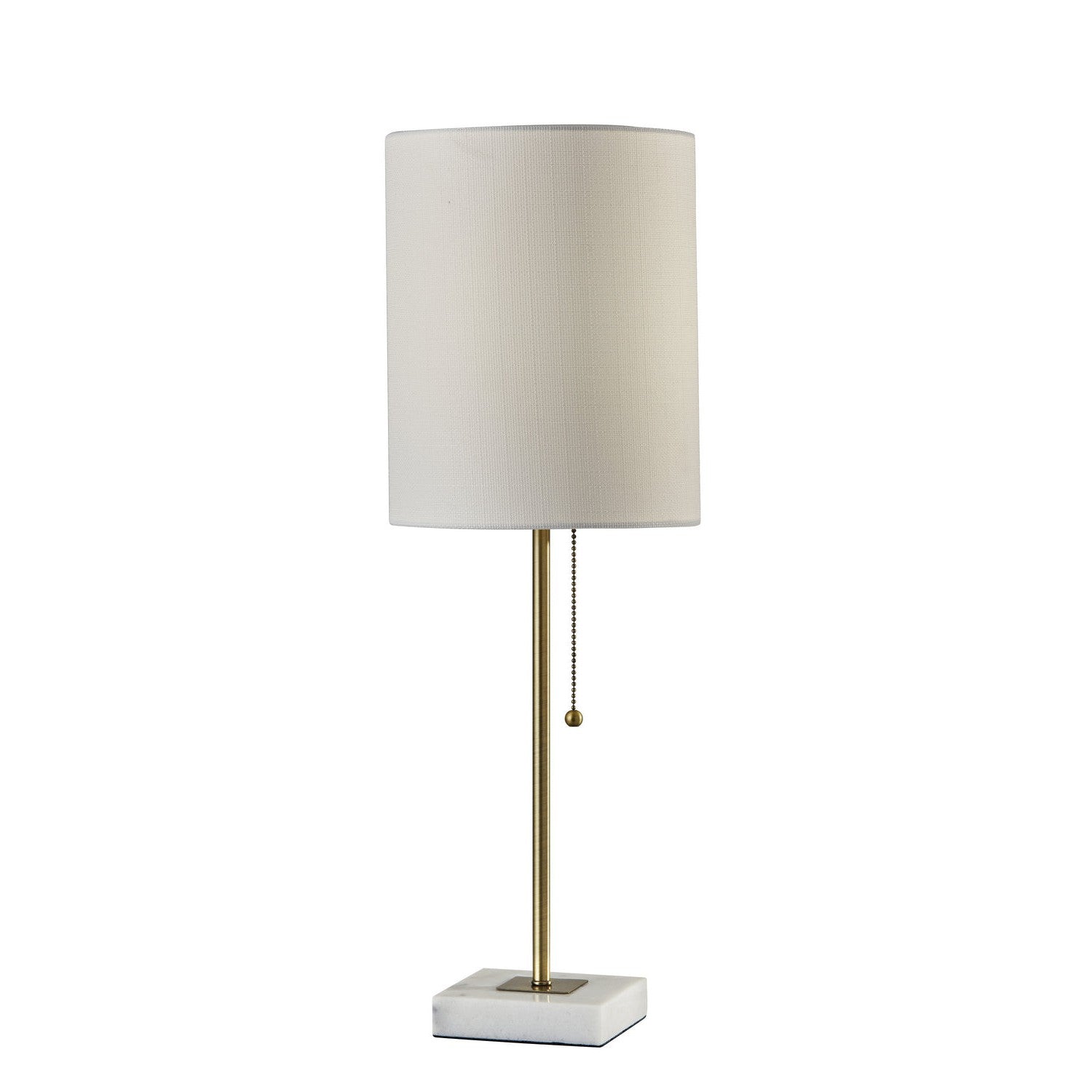 Adesso Home - 5177-21 - Table Lamp - Fiona - White Marble