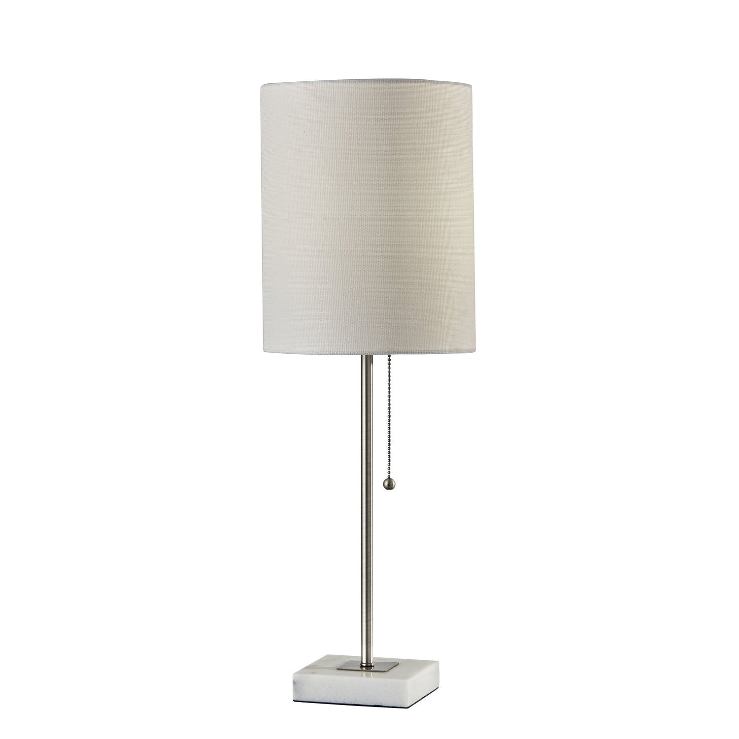 Adesso Home - 5177-22 - Table Lamp - Fiona - White Marble