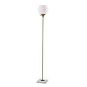 Adesso Home - 5179-21 - Torchiere - Fiona - White Marble