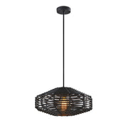 Adesso Home - 5240-01 - Pendant - Kingston - Black Painted