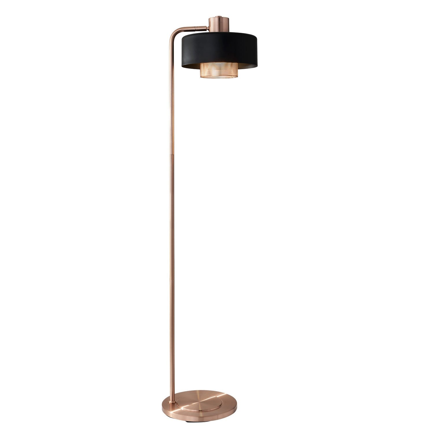 Adesso Home - 6049-20 - Floor Lamp - Bradbury - Brushed Copper