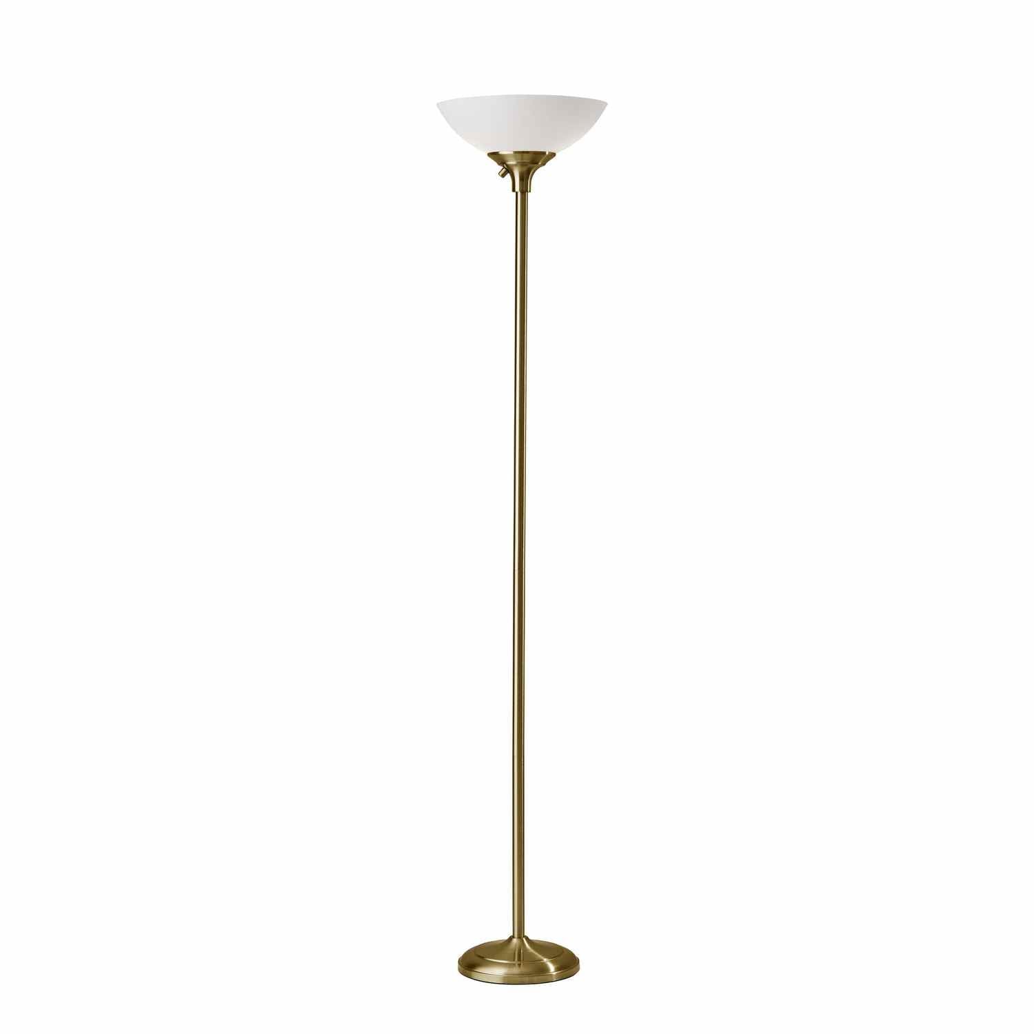 Adesso Home - 7506-21 - Two Light Torchiere - Glenn - Antique Brass