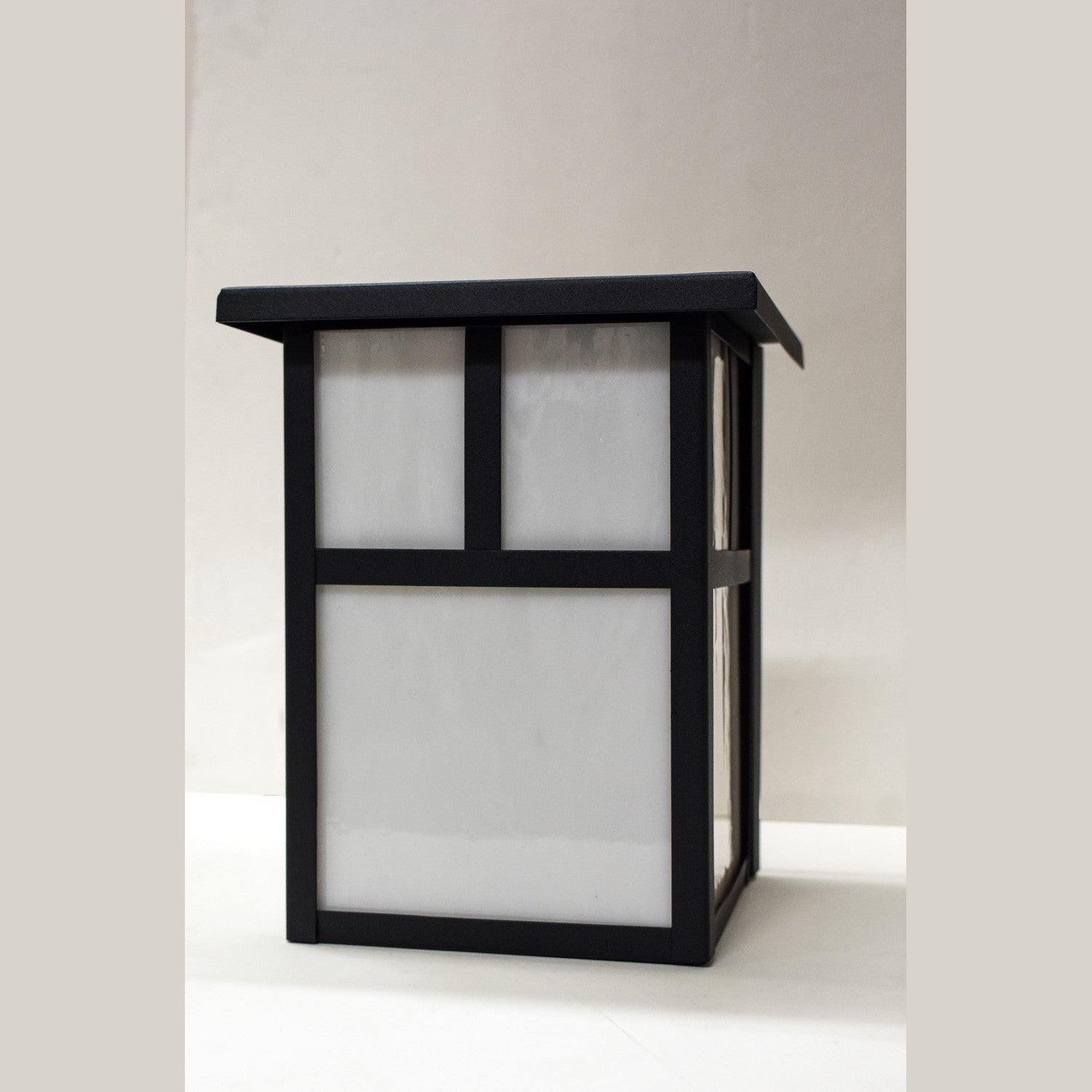 Maxim - 4050WTBK - One Light Outdoor Wall Lantern - Coldwater - Black