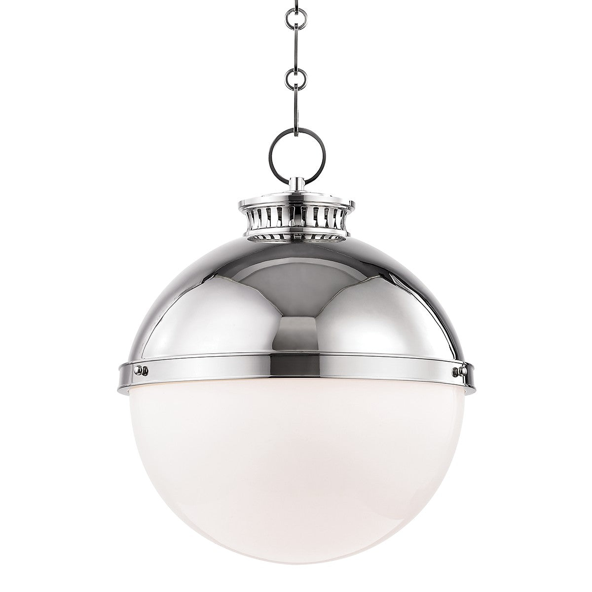 Hudson Valley - 4025-PN - One Light Pendant - Latham - Polished Nickel