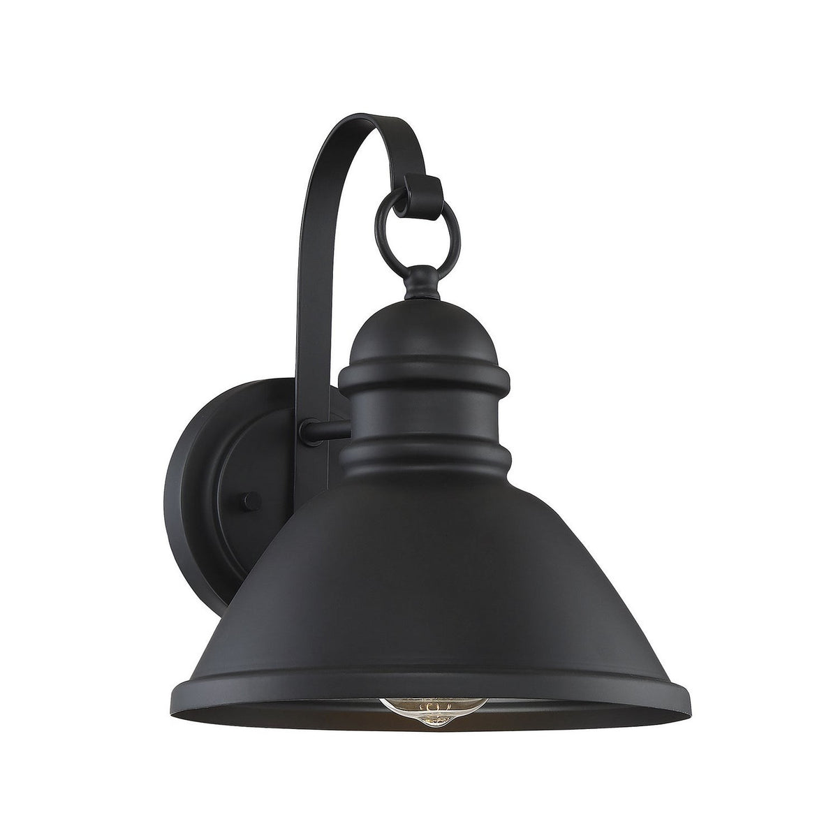 Meridian - M50016BK - One Light Outdoor Wall Sconce - Moutd - Matte Black