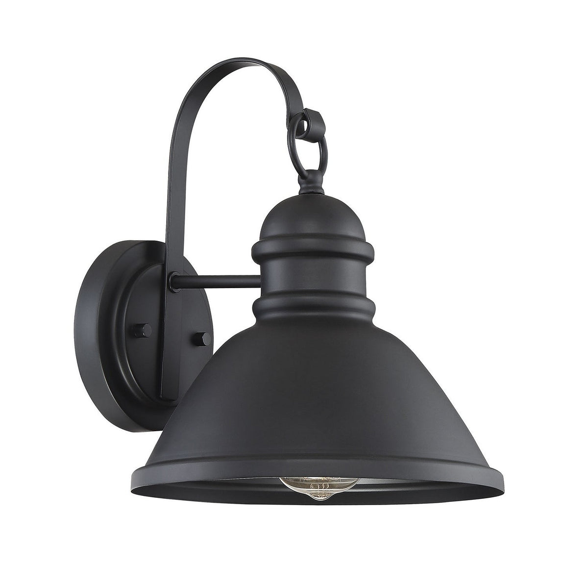 Meridian - M50016BK - One Light Outdoor Wall Sconce - Moutd - Matte Black
