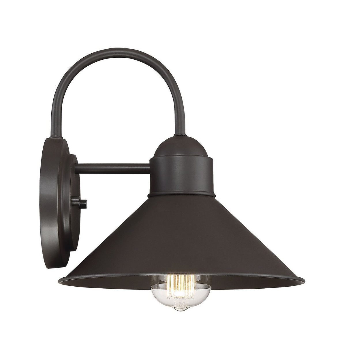 Meridian - M50018ORB - One Light Outdoor Wall Sconce - Moutd - Oil Rubbed Bronze