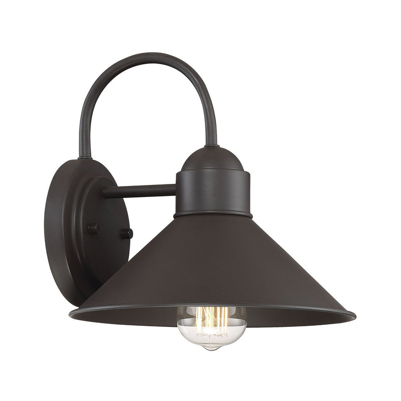 Meridian - M50018ORB - One Light Outdoor Wall Sconce - Moutd - Oil Rubbed Bronze