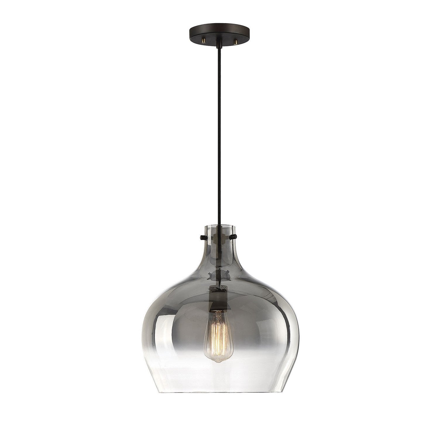 Meridian - M70078ORB - One Light Mini Pendant - Mmin2 - Oil Rubbed Bronze